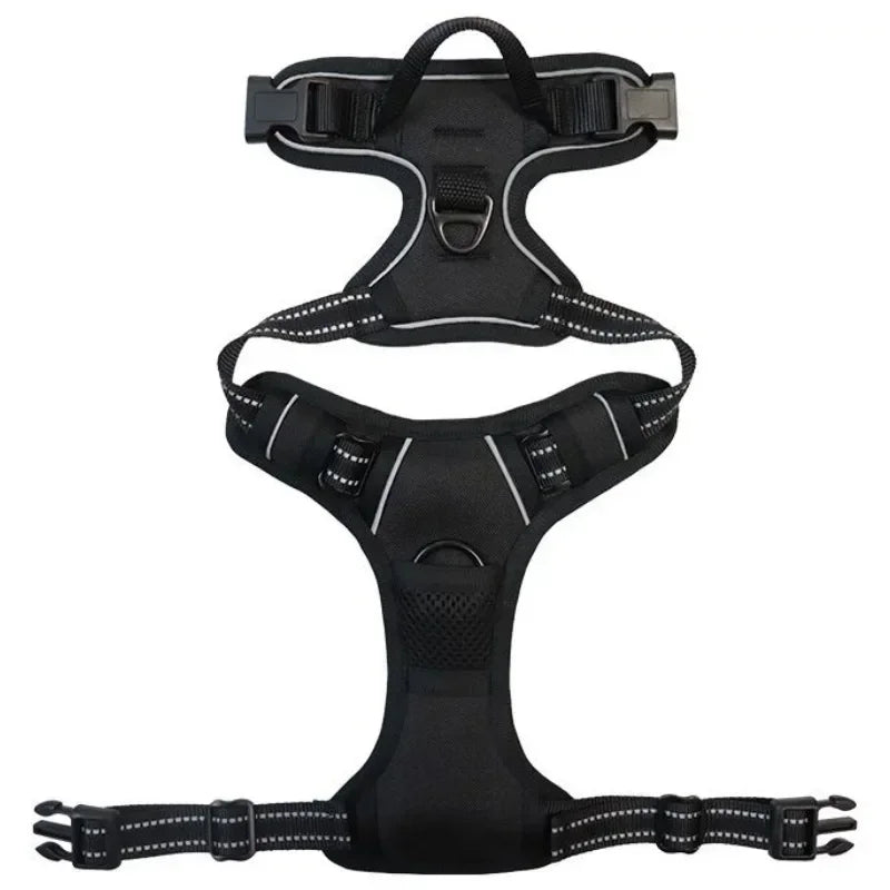 Reflective Breathable Adjustable Dog Harness