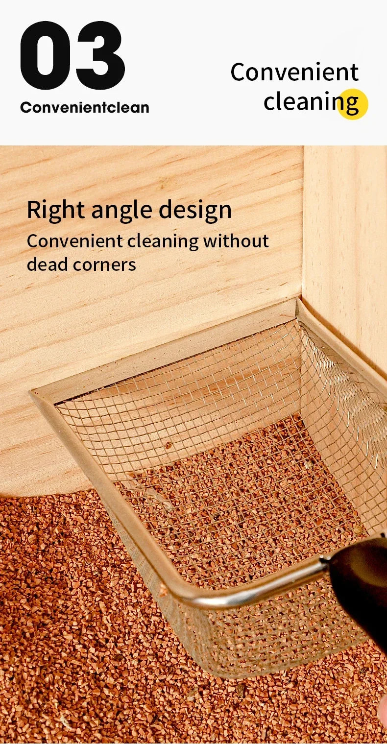 Stainless Steel Cat Litter Scoop