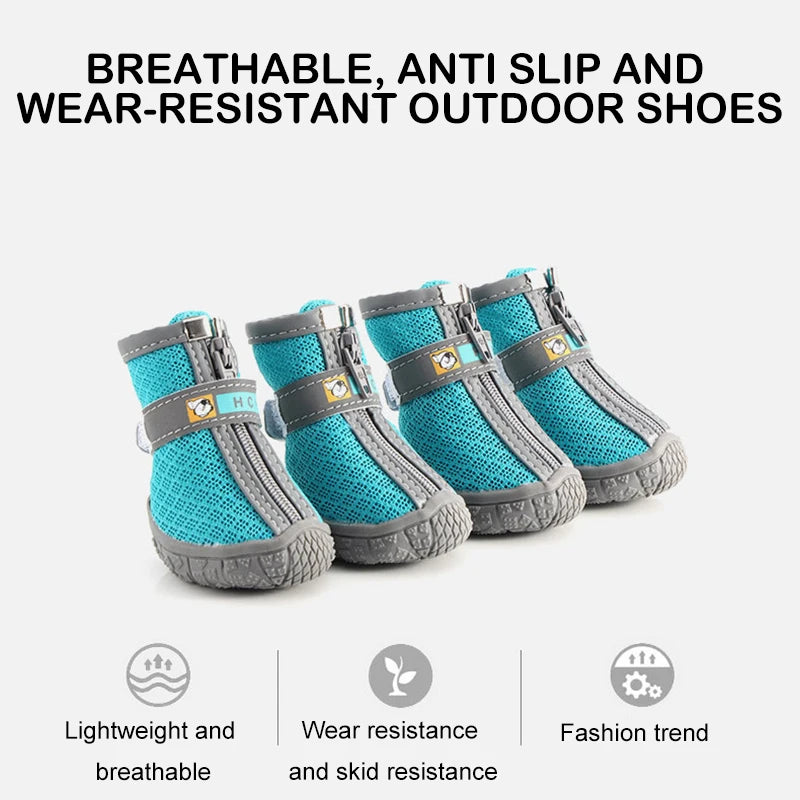 Warm Non-Slip Dog Paw Boots