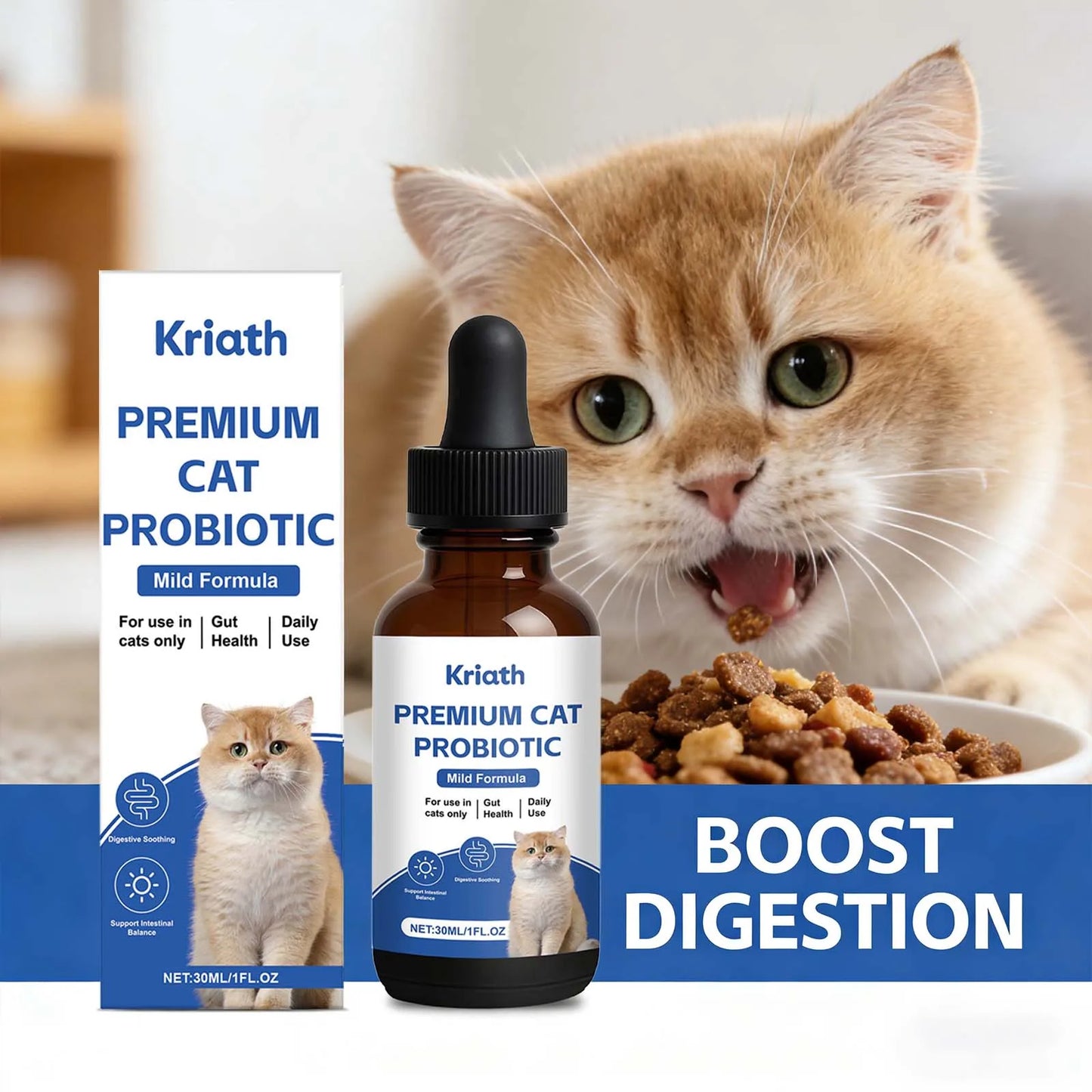 Cat Probiotic Digestive Drops