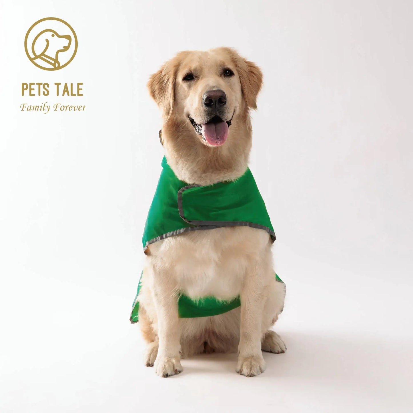Double-Layer Reversible Dog Raincoat