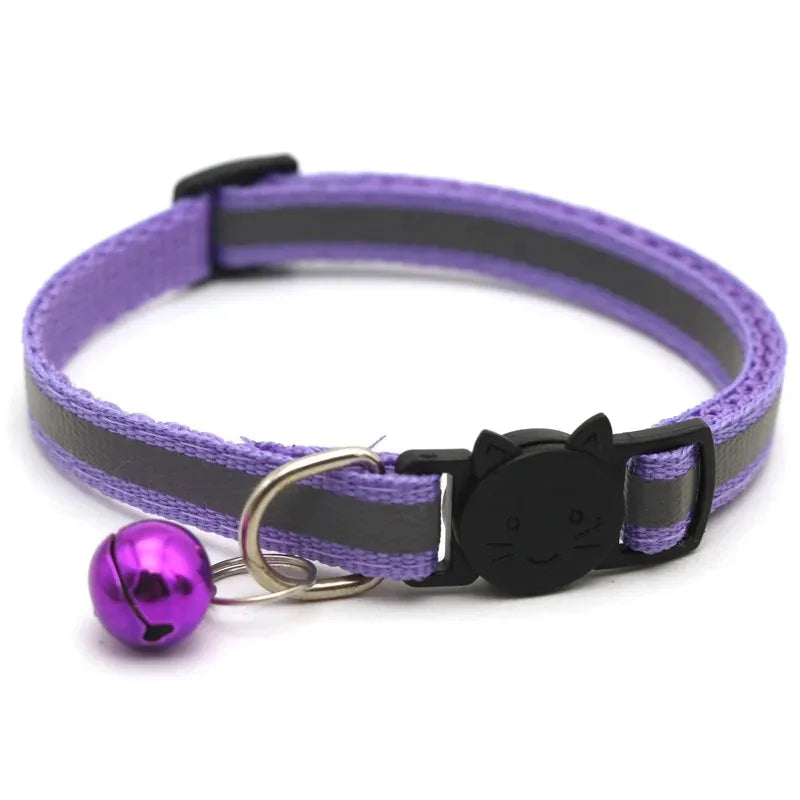Adjustable Cat Collar with Bell