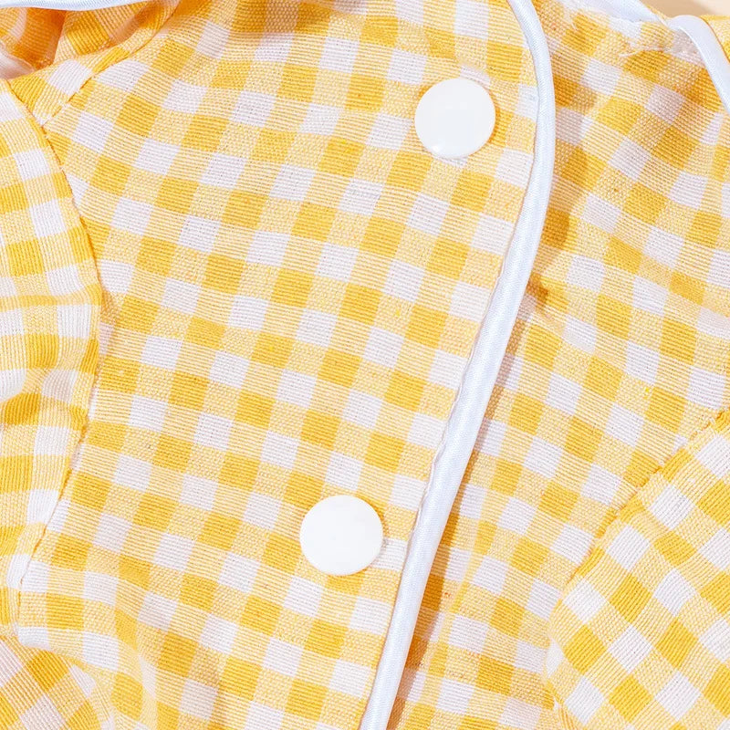 Plaid Pet Pajamas
