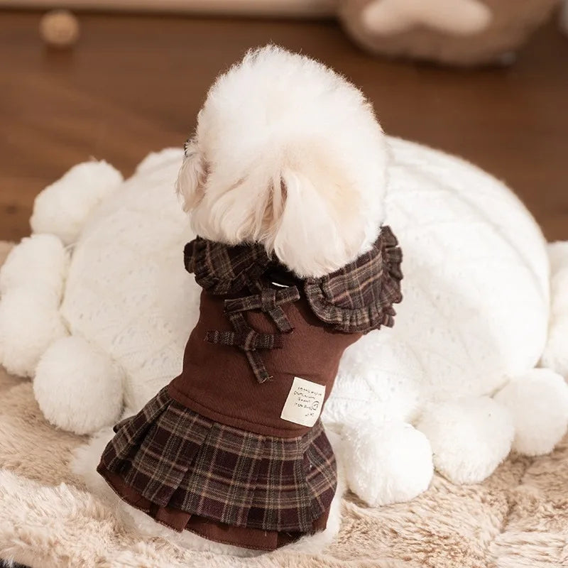 Plaid Pet Outfit