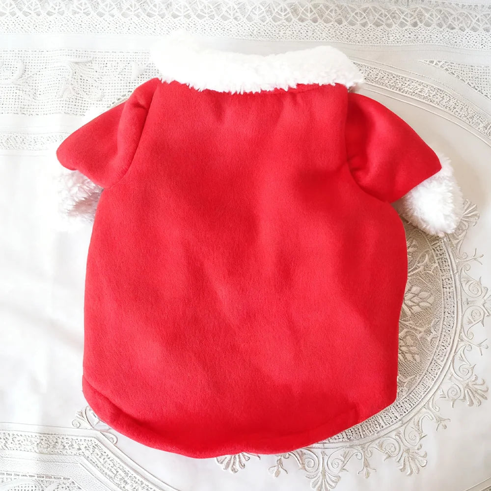 Christmas Santa Pet Costume