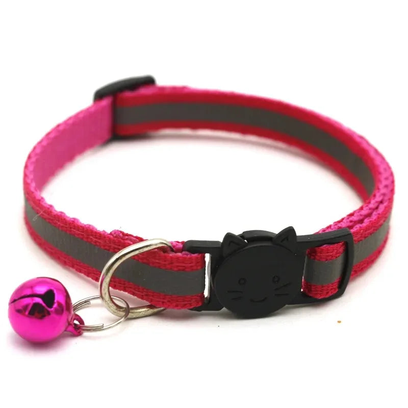 Adjustable Cat Collar with Bell