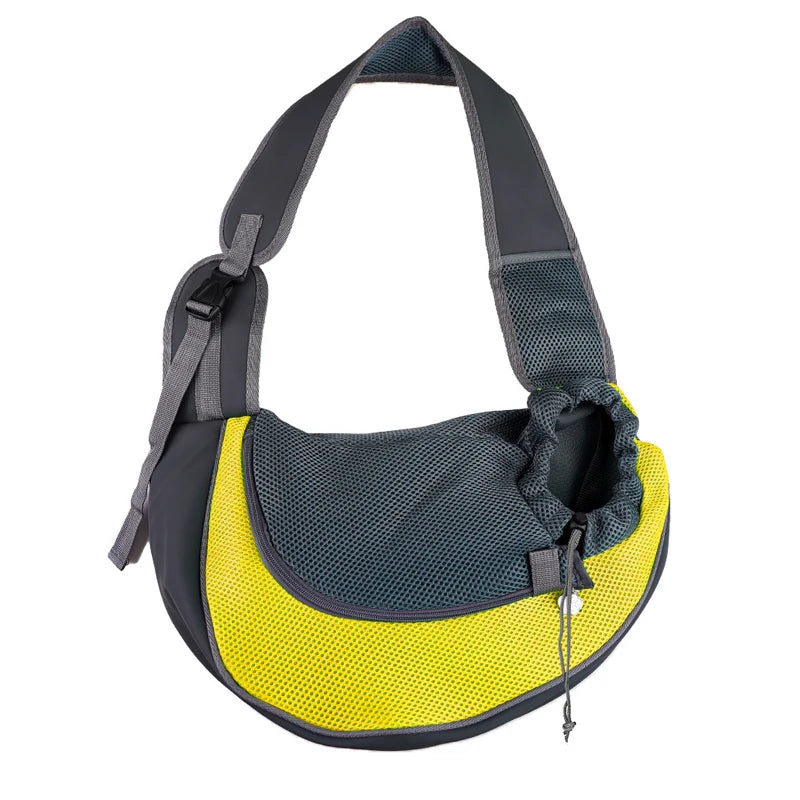 Mesh Pet Sling Carrier Bag