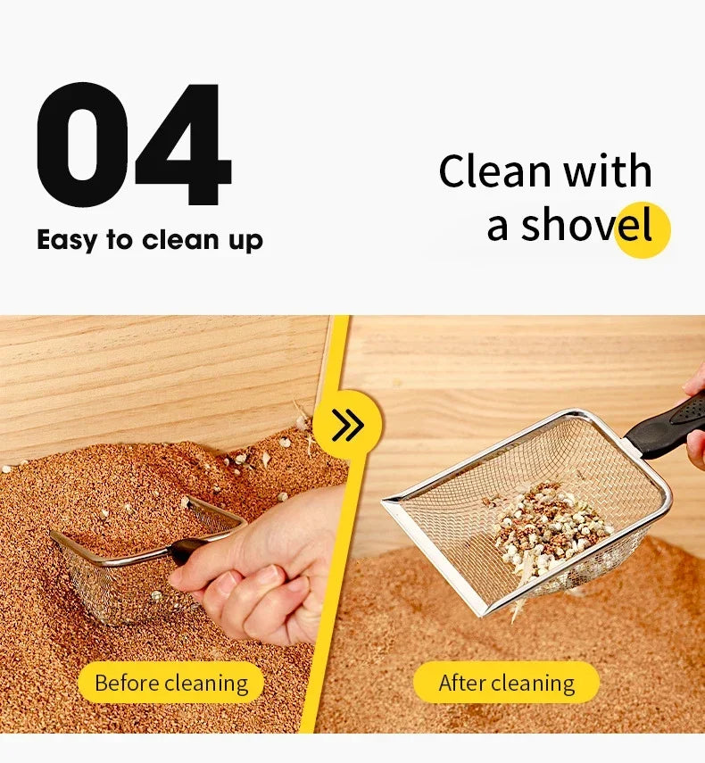 Stainless Steel Cat Litter Scoop