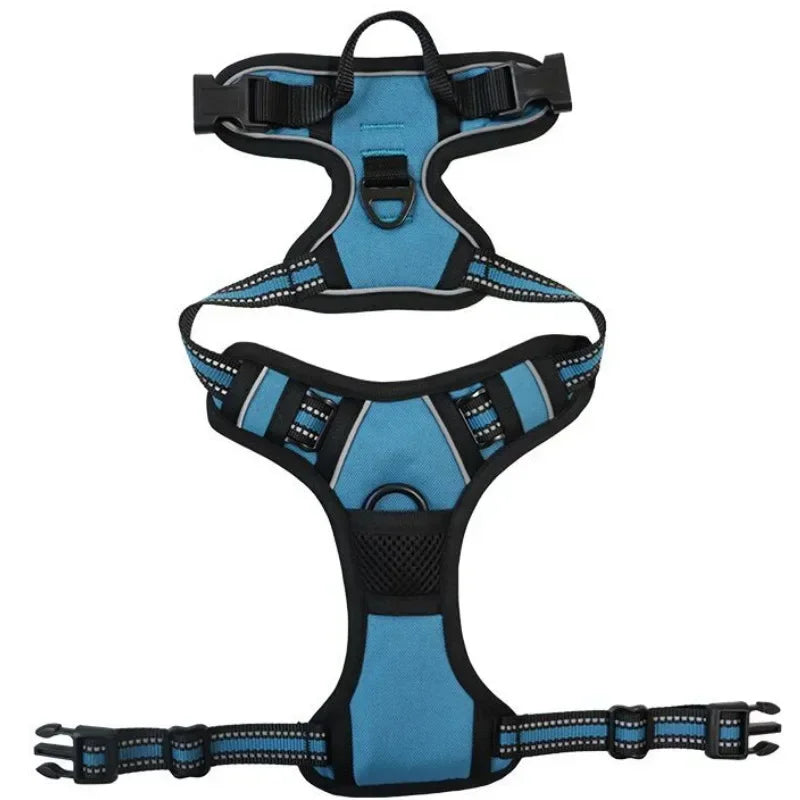 Reflective Breathable Adjustable Dog Harness