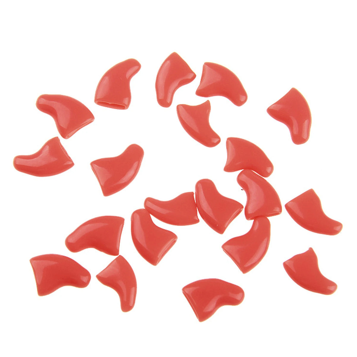 Soft Silicone Cat Nail Caps (20 pcs)