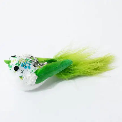 Hands-Free Suction Cup Feather Cat Wand Toy