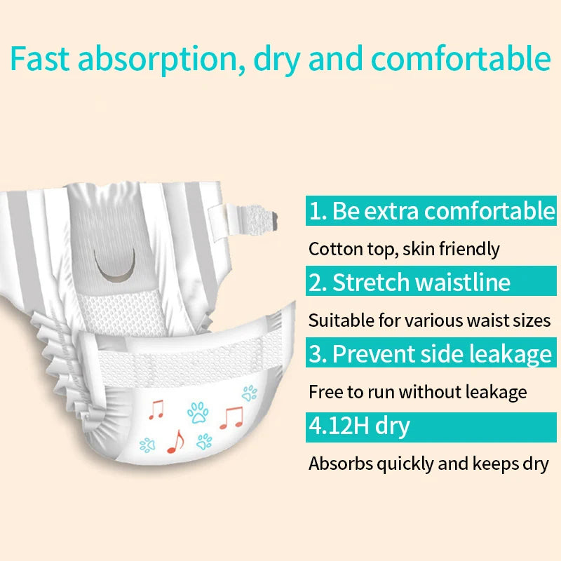 Reusable Female Dog Diapers