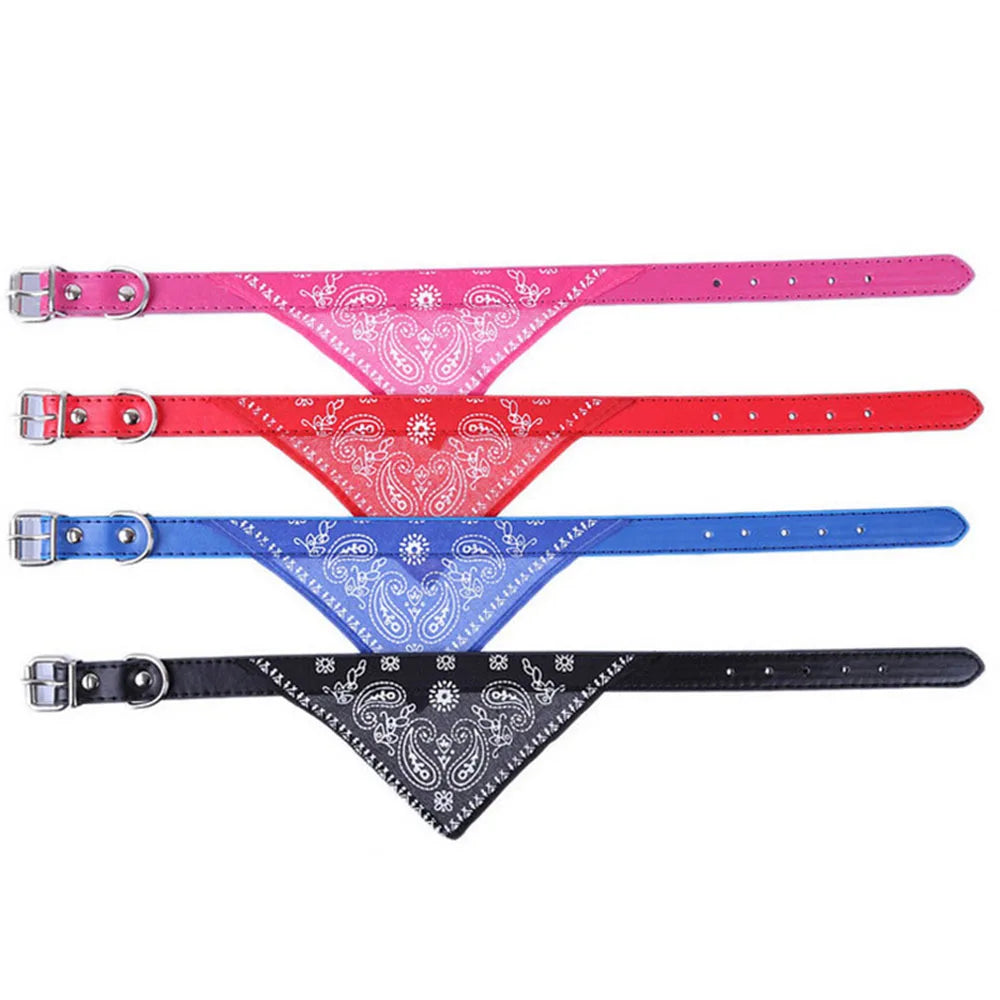 Printed Pet Bandana Collar