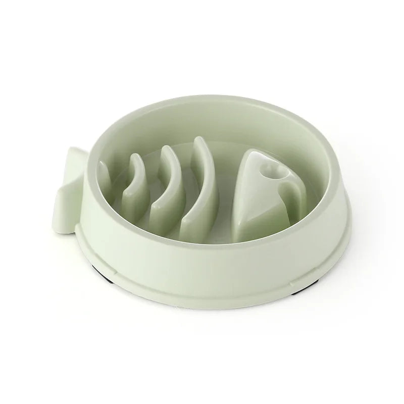 Non-Slip Slow Feeder Bowl for Dogs & Cats
