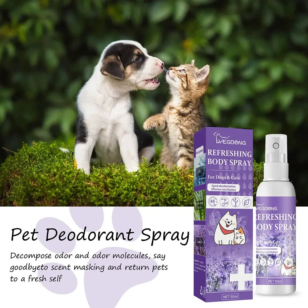 Lavender Dog Deodorizing Spray for Odor Control