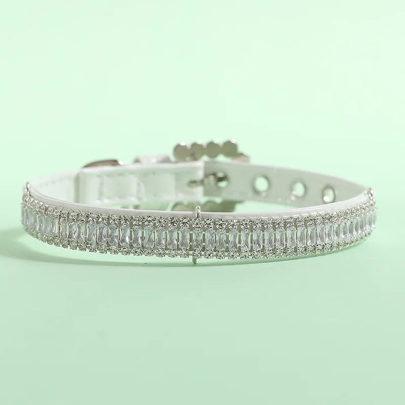 Luxury Pearl Rhinestone Pet Collar