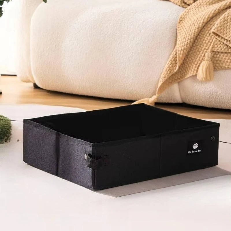 Portable Foldable Travel Cat Litter Box