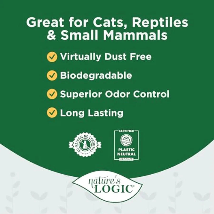 100% Natural Pine Pellet Cat Litter – Dust-Free & Biodegradable