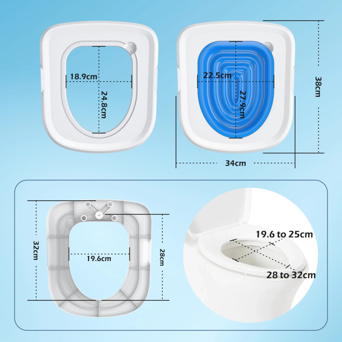 Pet Toilet Training Kit with Removable Tray