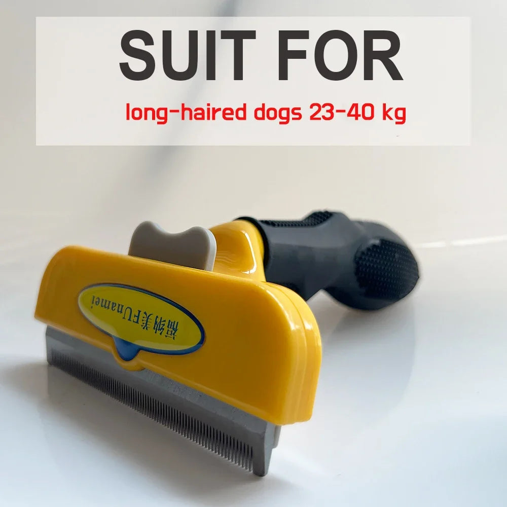 Pet Grooming Brush & Knot Remover Comb