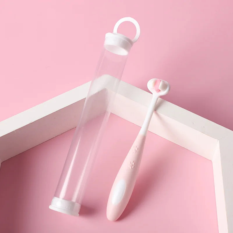 3-Sided Soft Pet Toothbrush