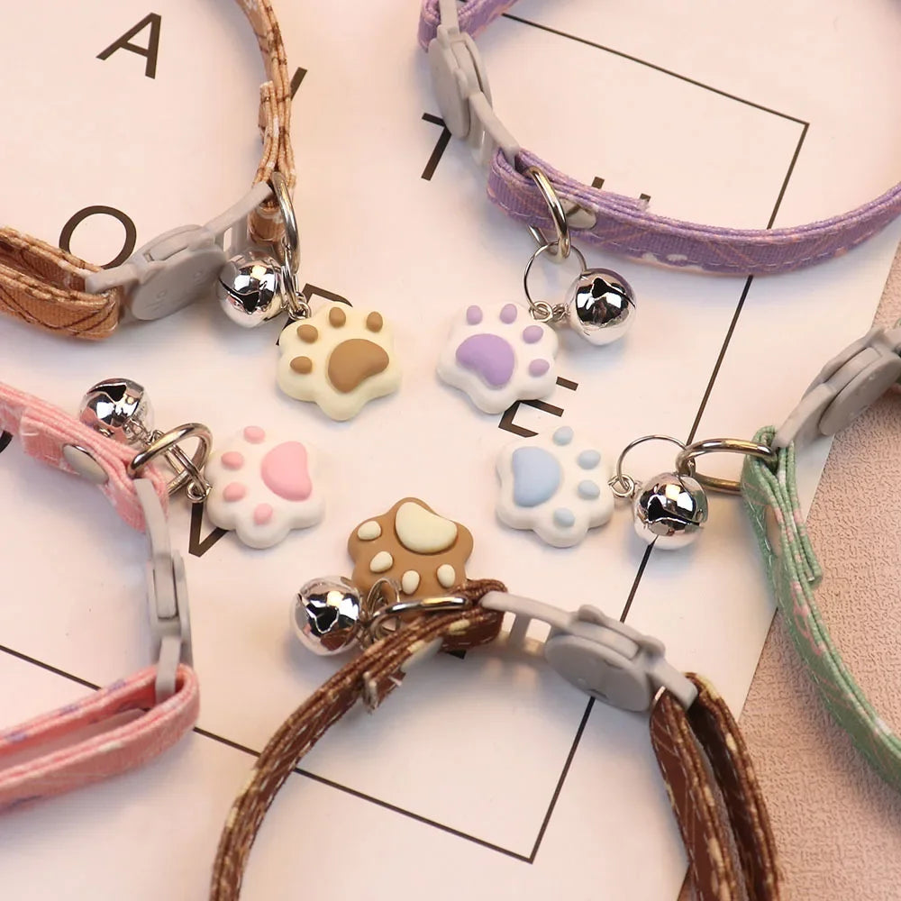 Adjustable Breakaway Cat Collar with Bell