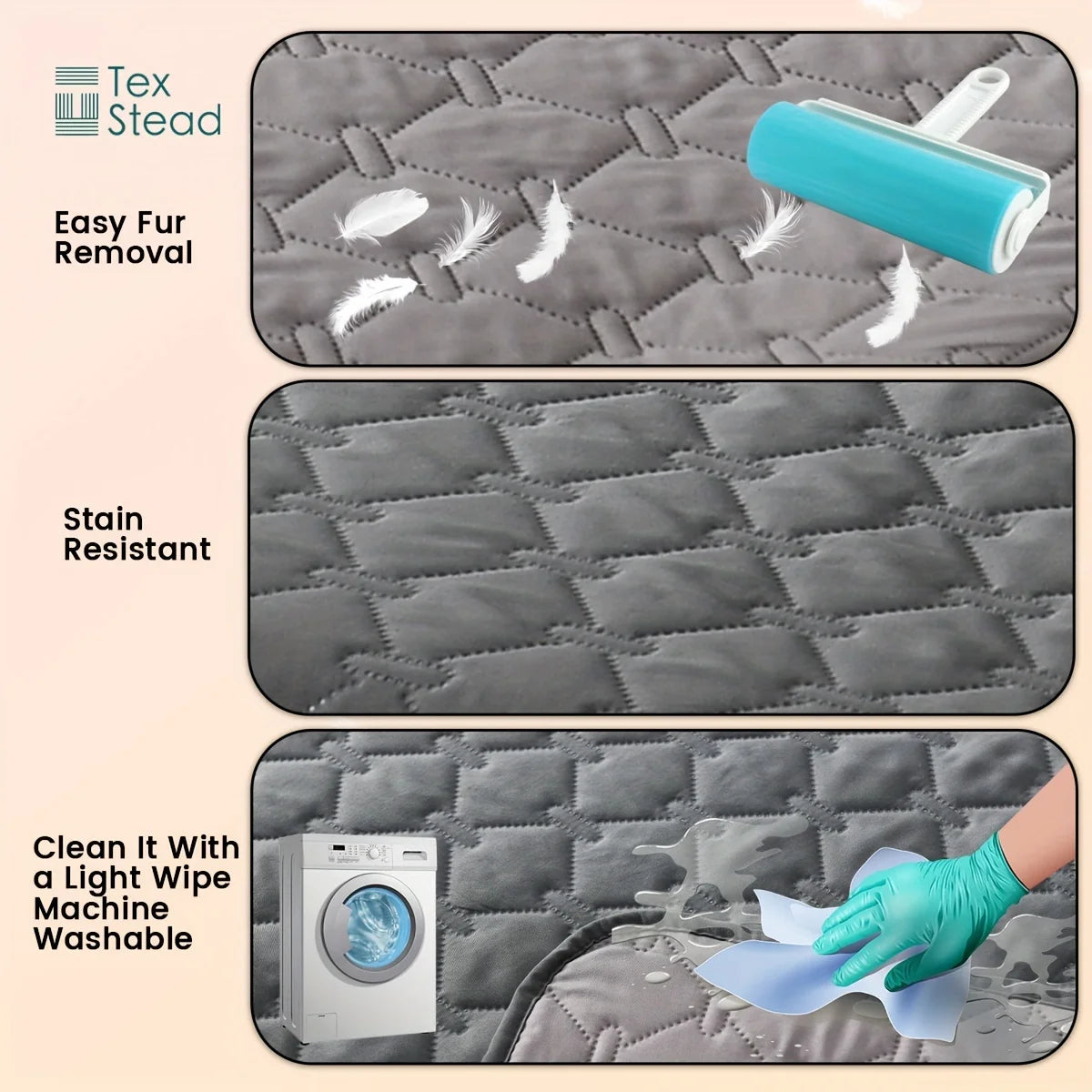 Waterproof Reversible Dog Bed & Furniture Cover