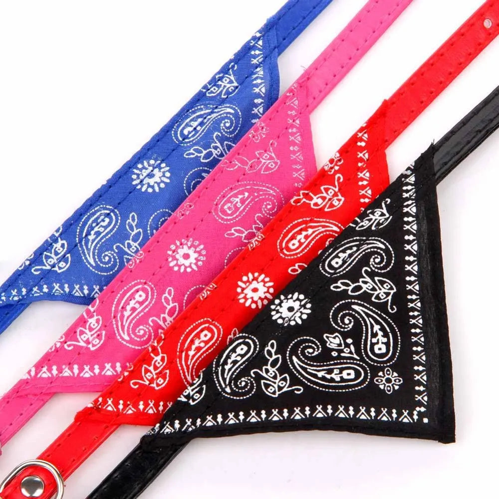 Printed Pet Bandana Collar