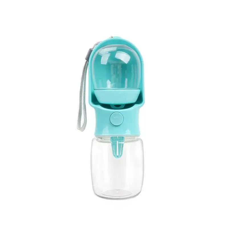 2-in-1 Pet Water Bottle & Food Dispenser