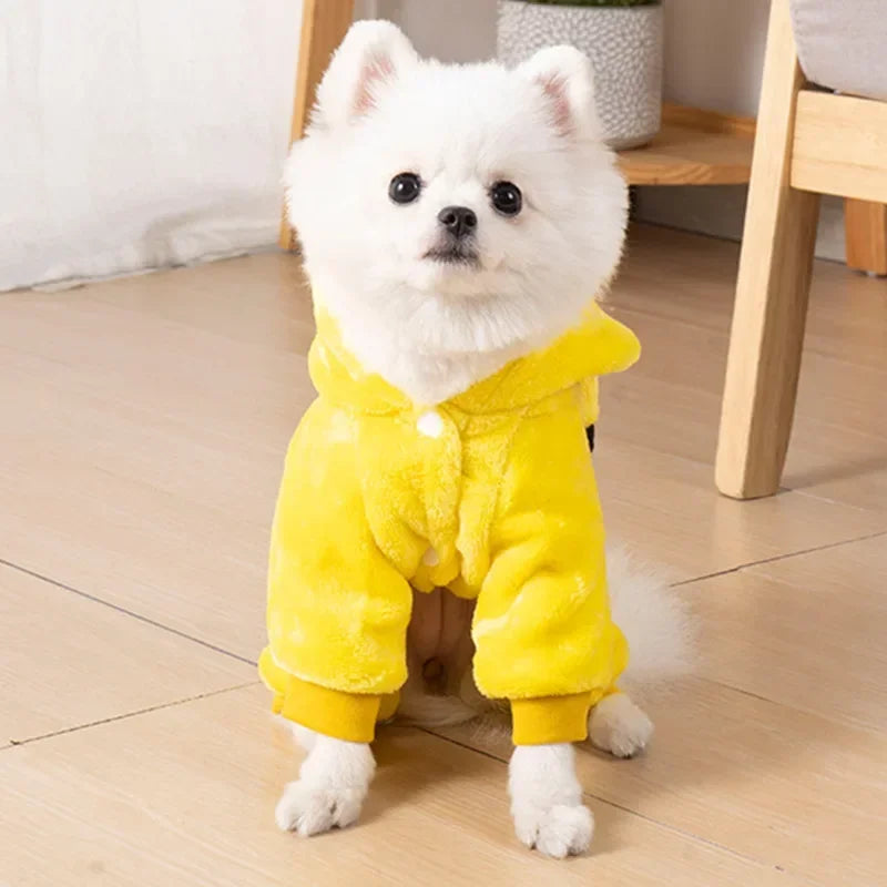 Coral Fleece Pet Costume