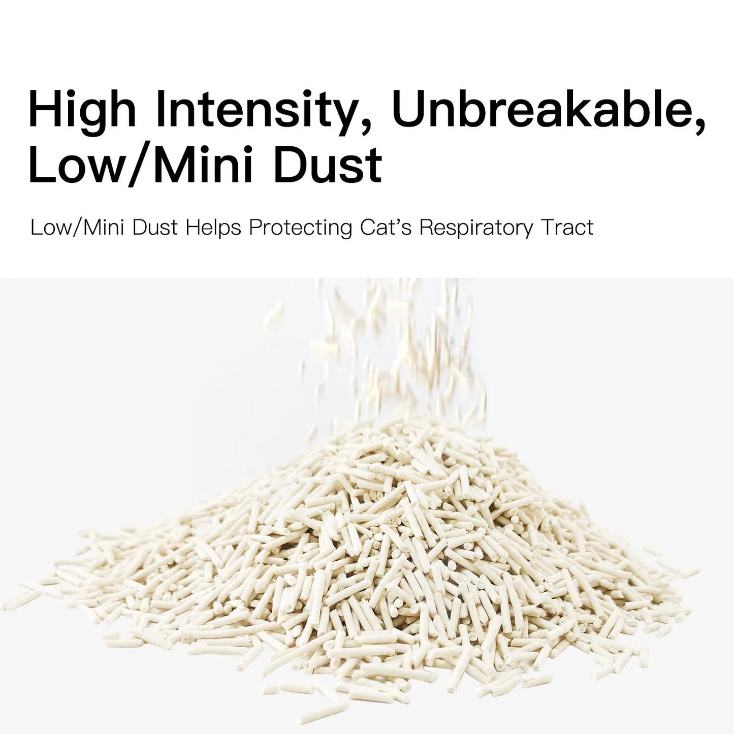 33lbs Natural Tofu Cat Litter – Dust-Free & Odor Control