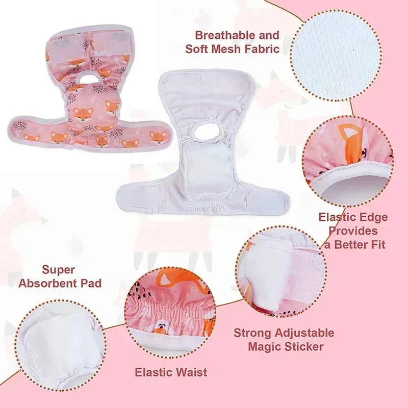 Washable Female Dog Diapers