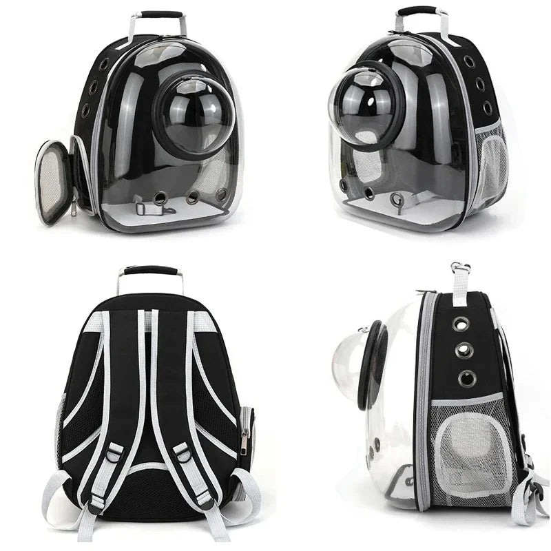 Transparent Space Capsule Pet Carrier Backpack