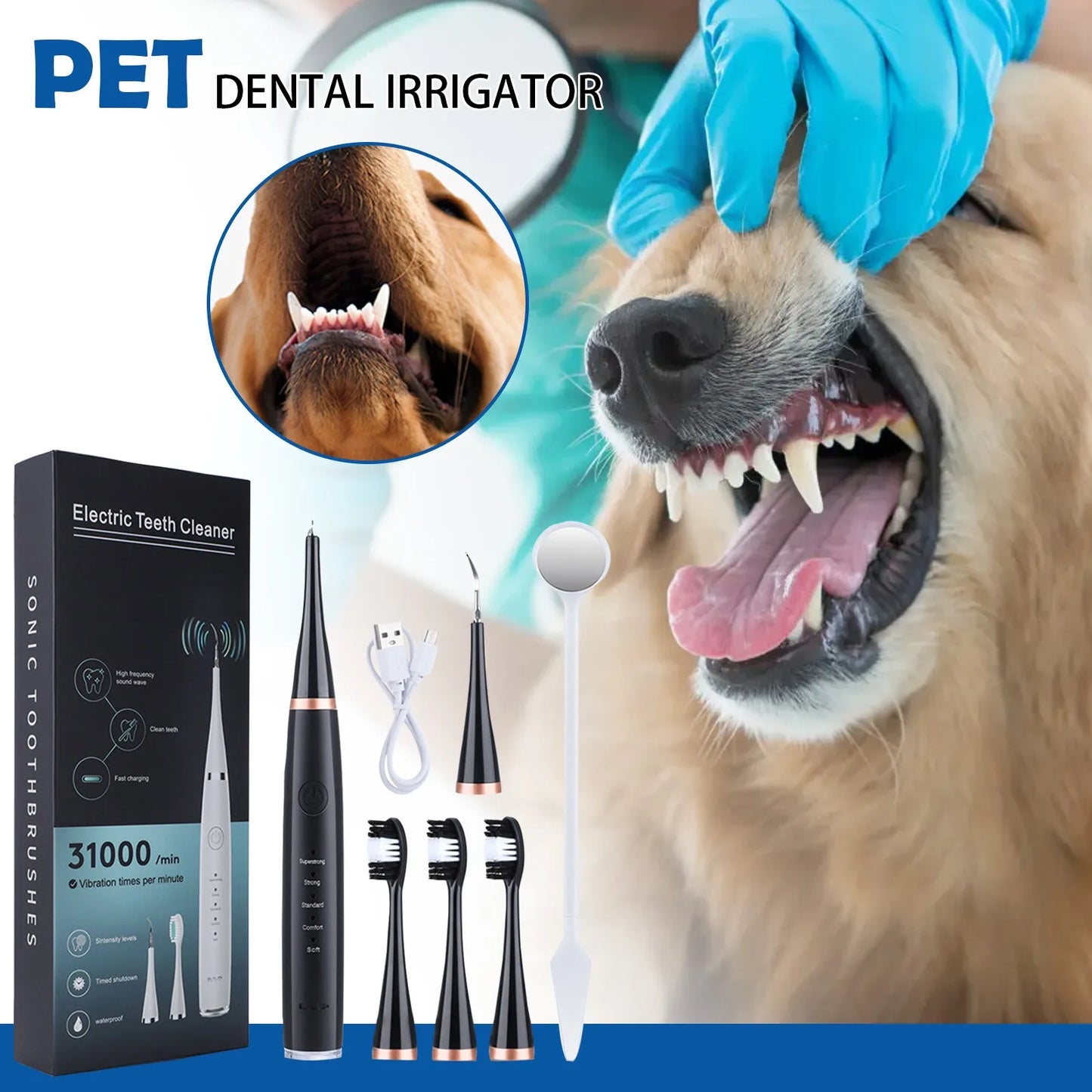 Ultrasonic Pet Dental Cleaner