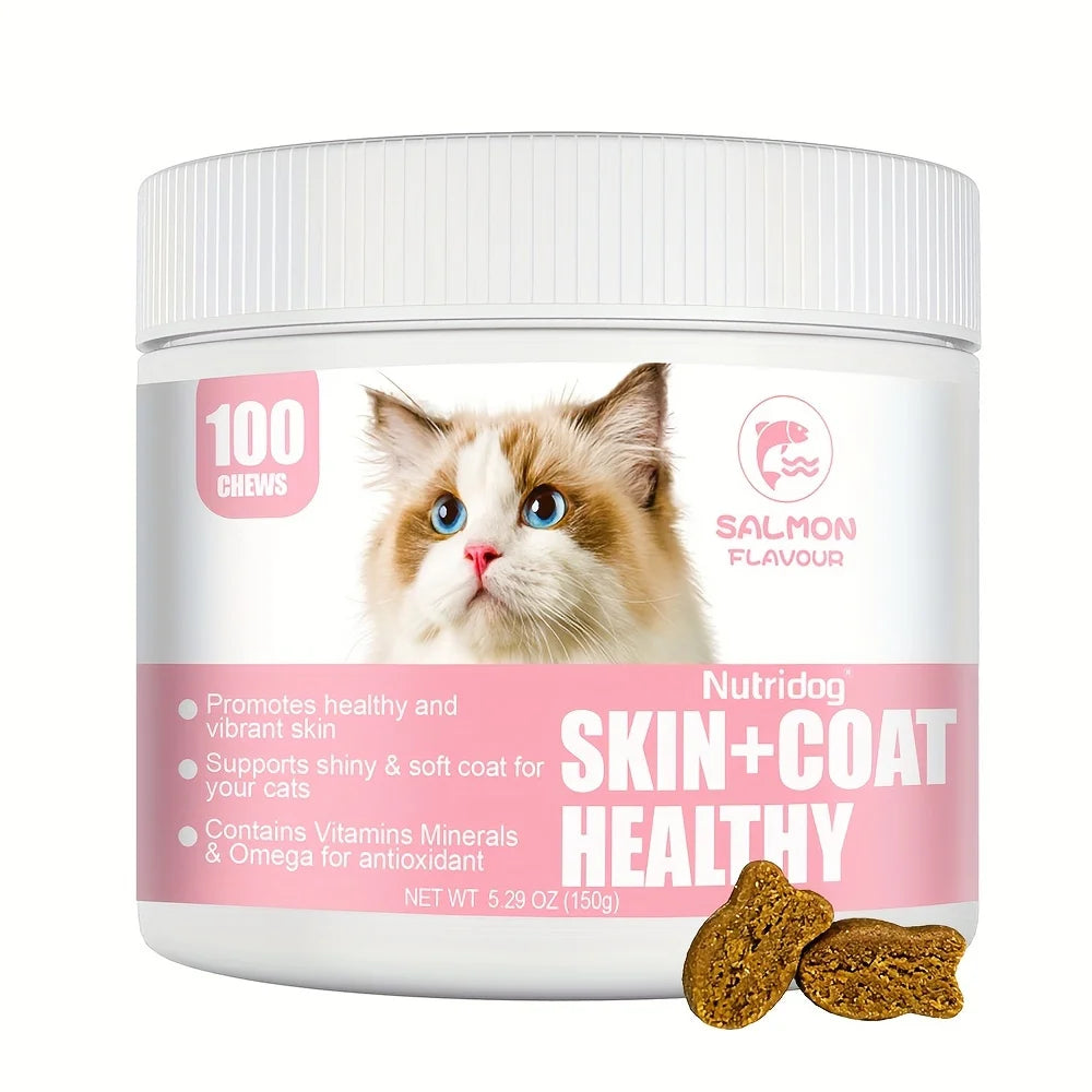 Omega 3 Skin & Coat Chews for Pets (120 pcs)