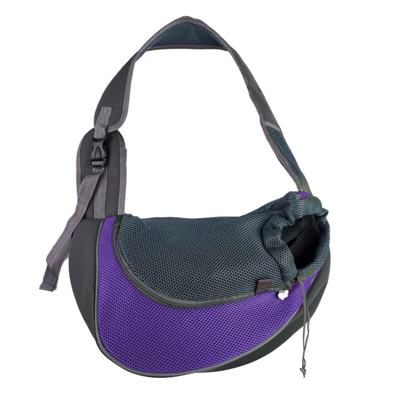 Mesh Pet Sling Carrier Bag