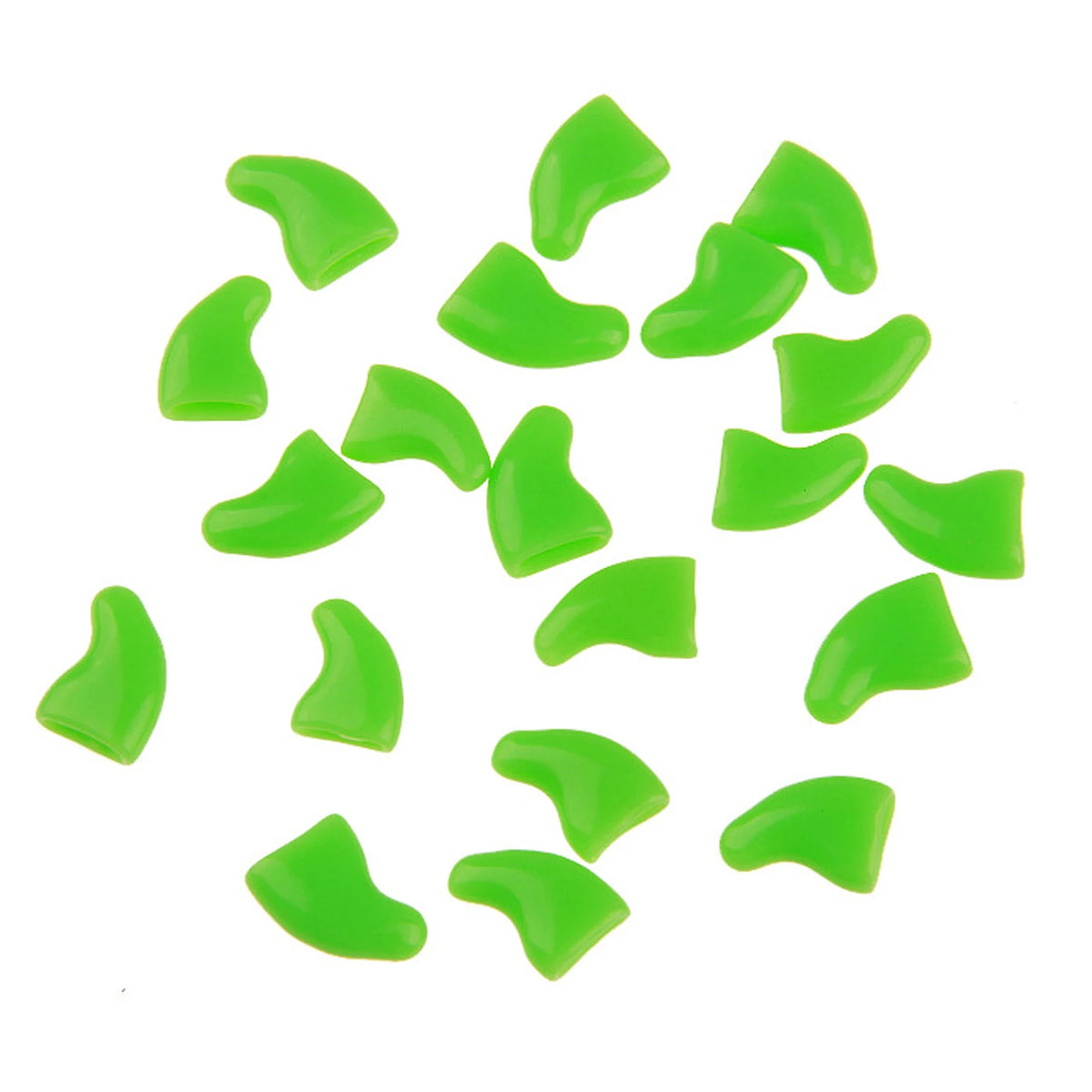 Soft Silicone Cat Nail Caps (20 pcs)