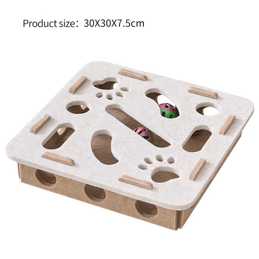 Interactive Cat Puzzle Maze Toy Box