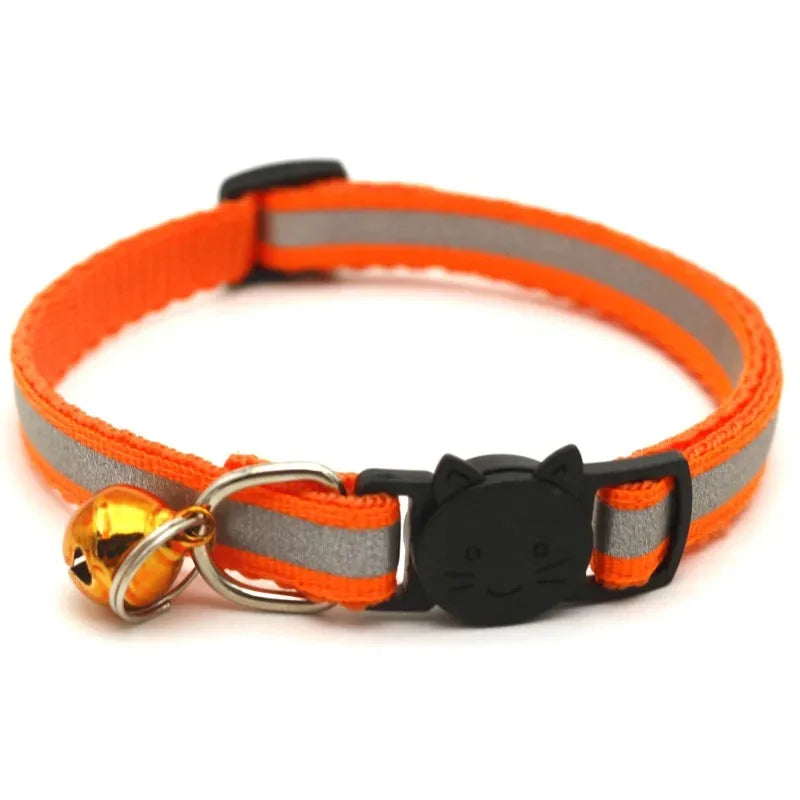 Adjustable Cat Collar with Bell