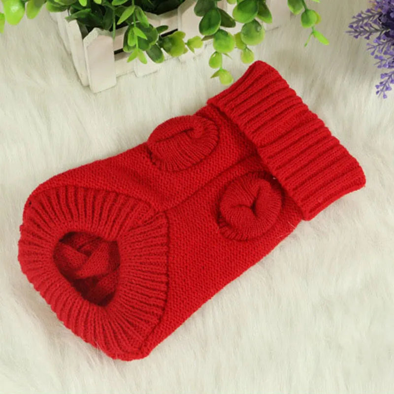 Knitted Dog Sweater