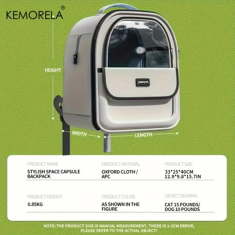 Large Capacity Pet Carrier Backpack