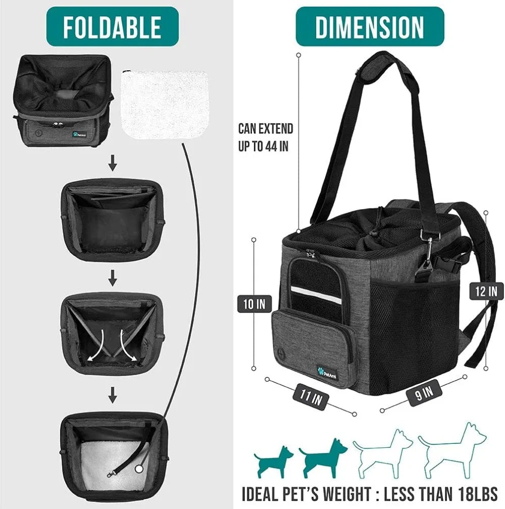 Pet Bike Basket Carrier