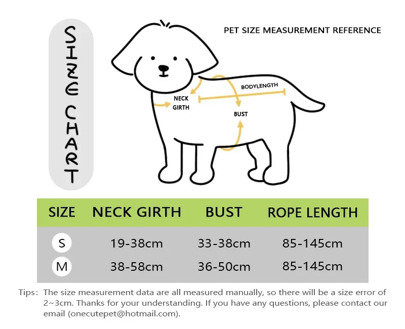 Reflective Adjustable Dog Harness, Collar & Leash Set