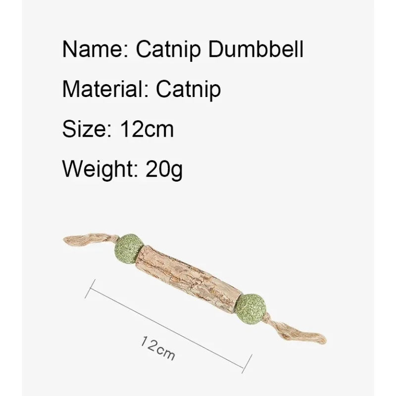 Natural Catnip & Silvervine Dental Sticks (3 pcs)