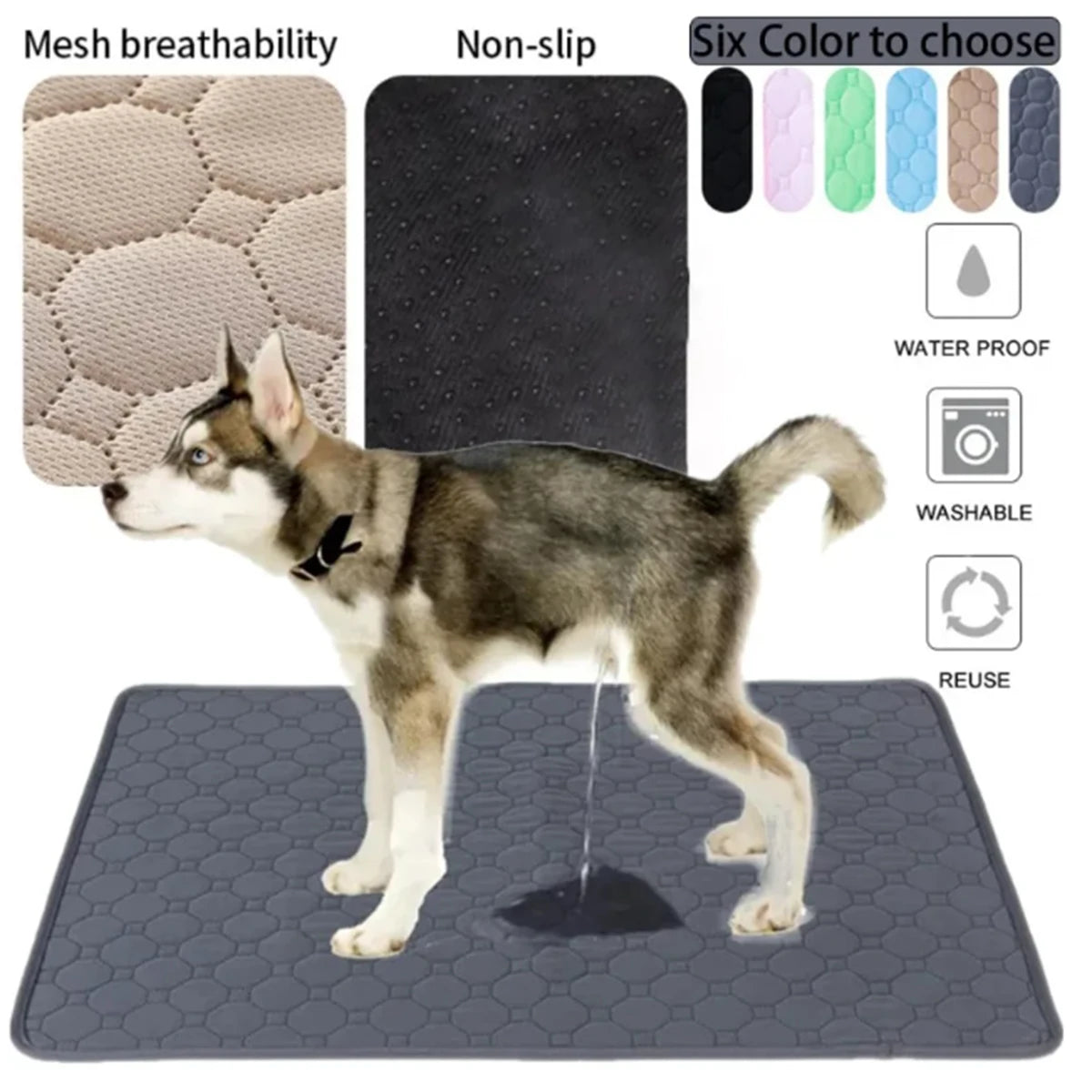 Reusable Washable Waterproof Pet Pee Pad