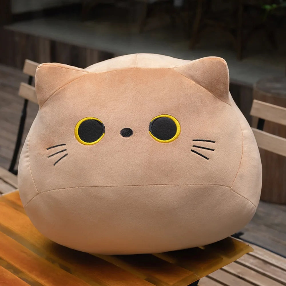 Black Cat Plush Pillow Toy