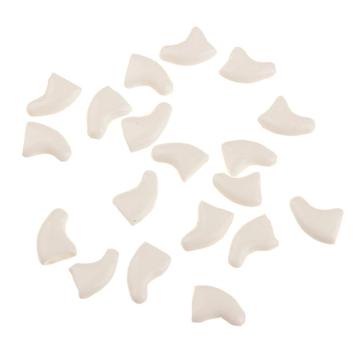 Soft Silicone Cat Nail Caps (20 pcs)
