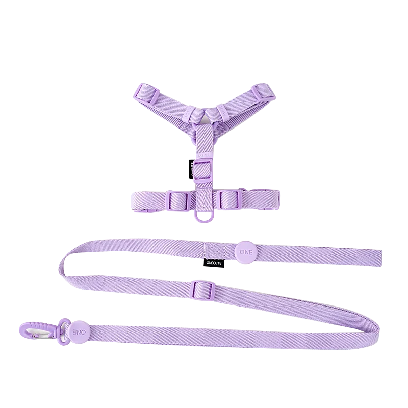 Reflective Adjustable Dog Harness, Collar & Leash Set