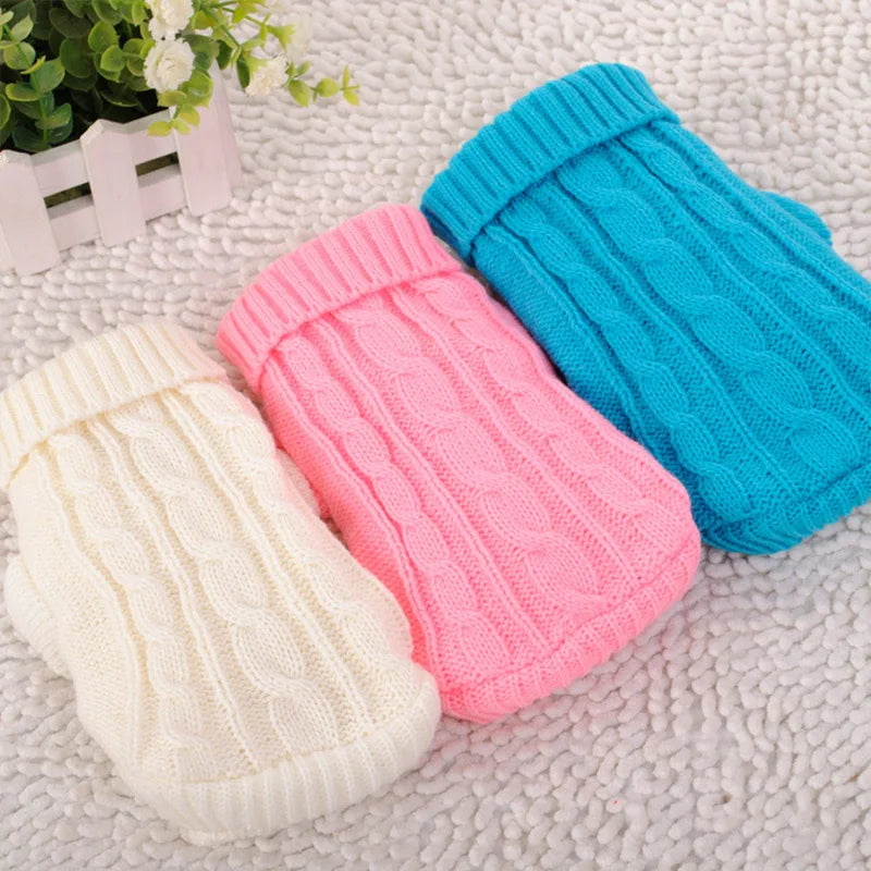 Knitted Dog Sweater