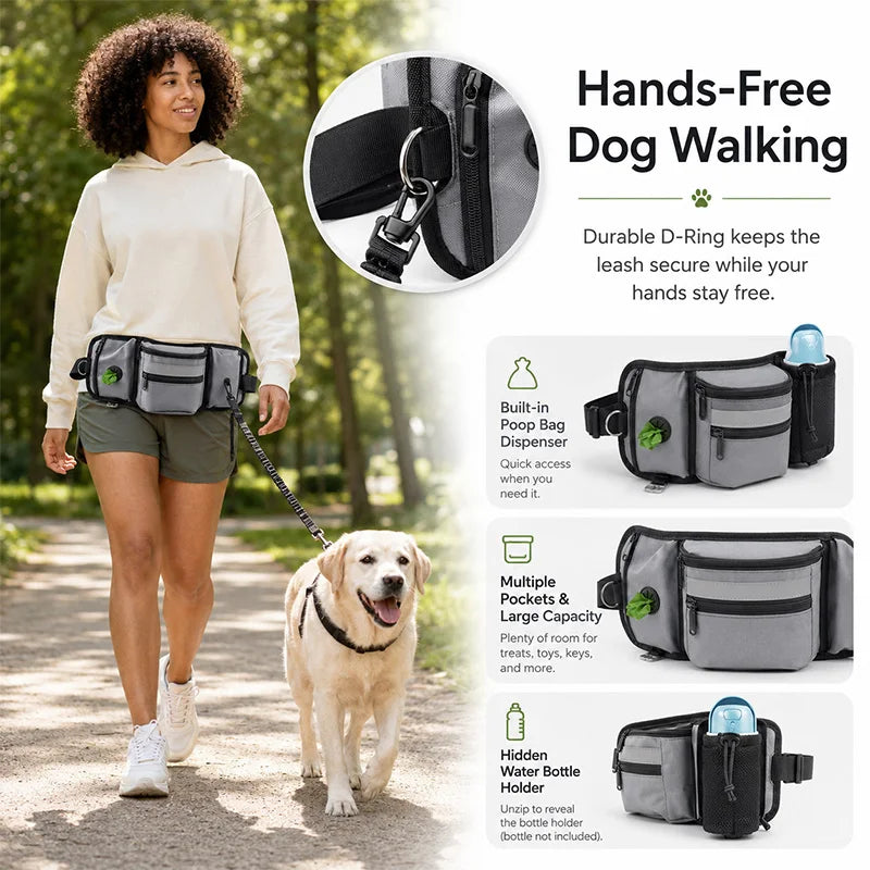 Pet Training Waist Treat Bag